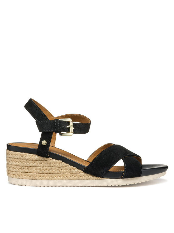Geox Espadrilky Geox D Ischia Corda D55HHB 00020 C9999 Černá