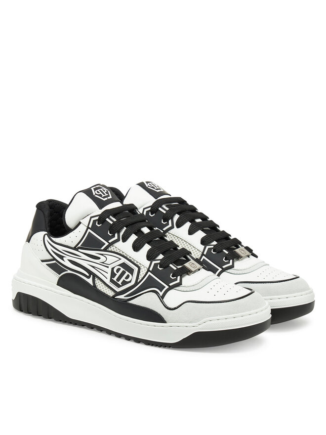 PHILIPP PLEIN Sneakers PHILIPP PLEIN SAES MSC4017 PLE010N0102 Alb