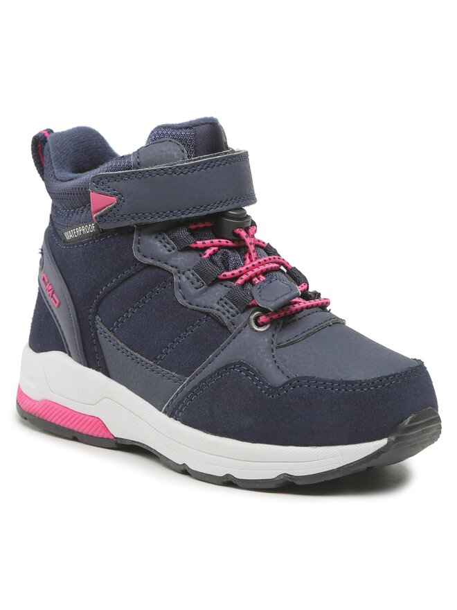 CMP Sneakersy CMP Kids Hadil Leather Wp Urban Shoes 3Q84524 Tmavomodrá