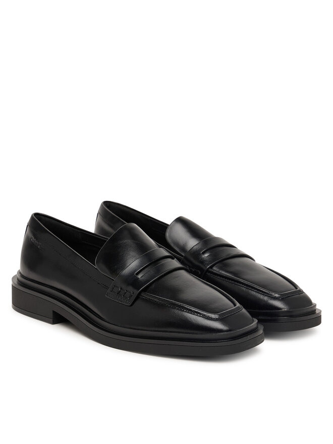 Calvin Klein Slipper Calvin Klein Square Loafer Lth HW0HW03183 Schwarz