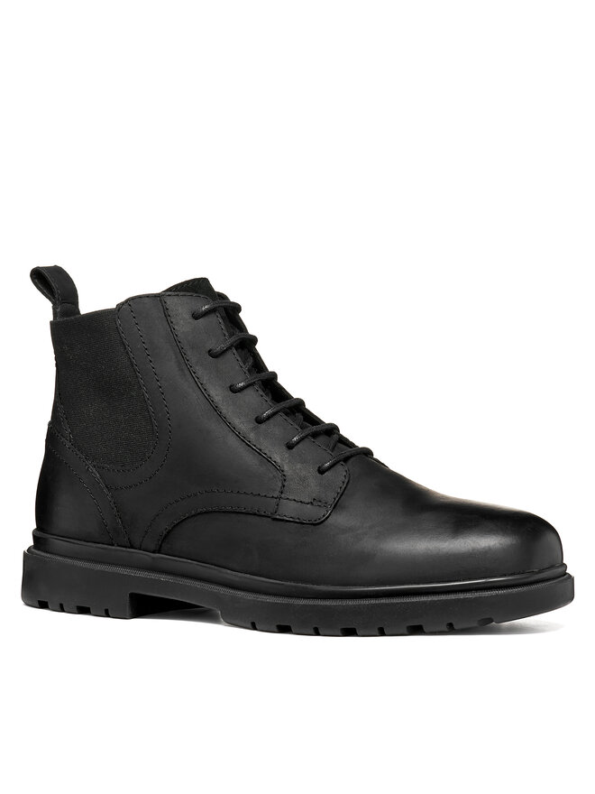 Geox Schnürschuhe Geox U Andalo U66DDB 000FF C9997 Schwarz