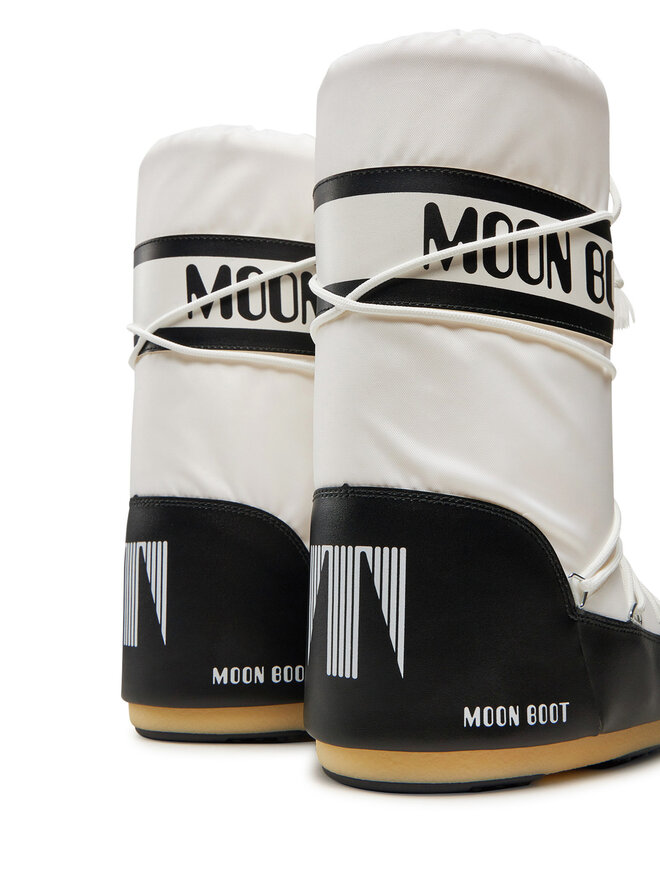 Moon Boot Škornji za sneg Moon Boot Mb Icon Nylon 80D1400440 Bela