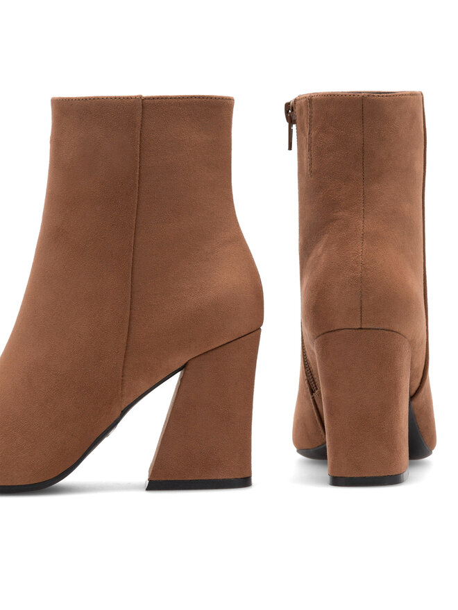 Nine West Škornji Nine West SATI 13196A Rjava