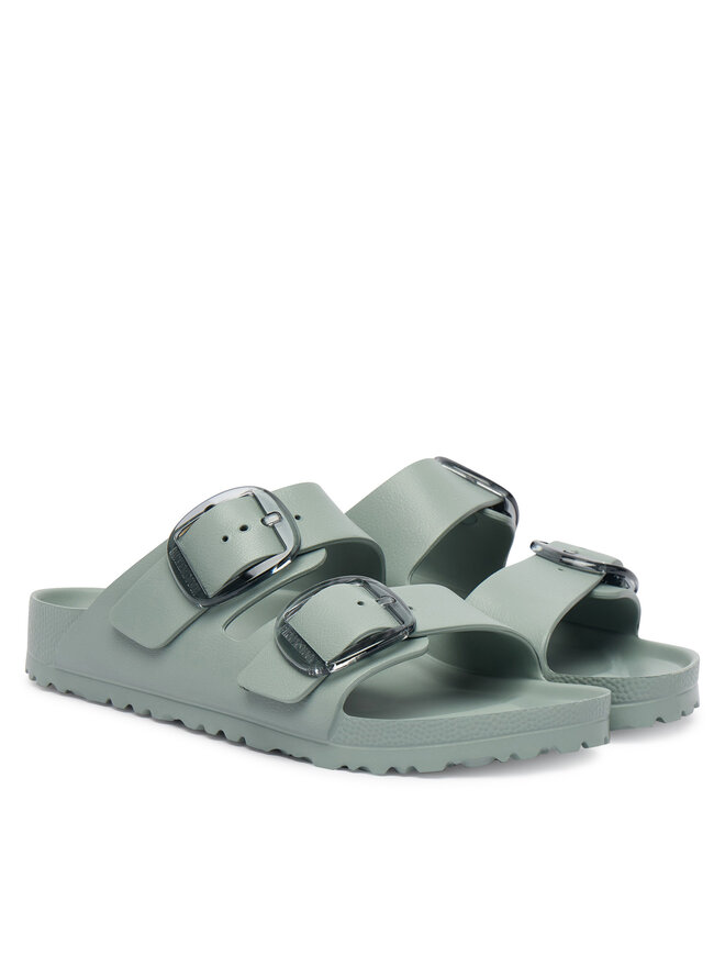Birkenstock Pantoletten Birkenstock Arizona Stealth Buckle 1031301 Grün
