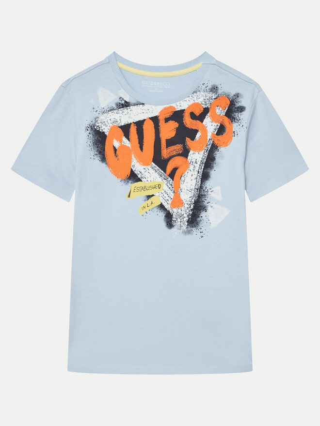 Guess Guess Camiseta L5GI00 K8HM4 Azul Regular Fit