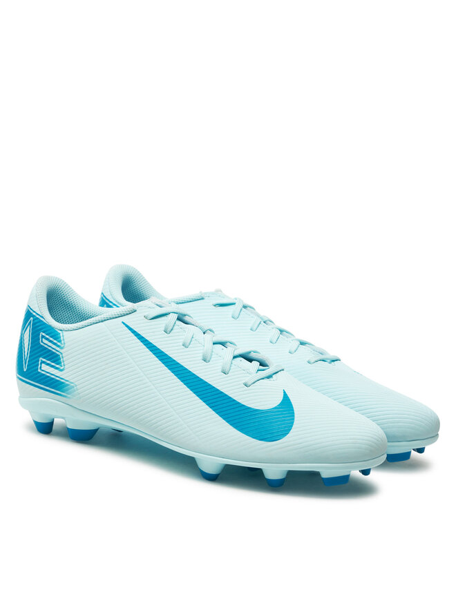 Nike Ghete pentru fotbal Nike Vapor 16 Club Fg/Mg FQ8441 400 Albastru celest