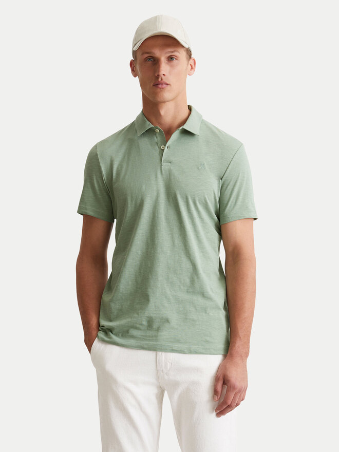 Marc O'Polo Marc O'Polo Poloshirt 536 2176 53018 Grün Shaped Fit