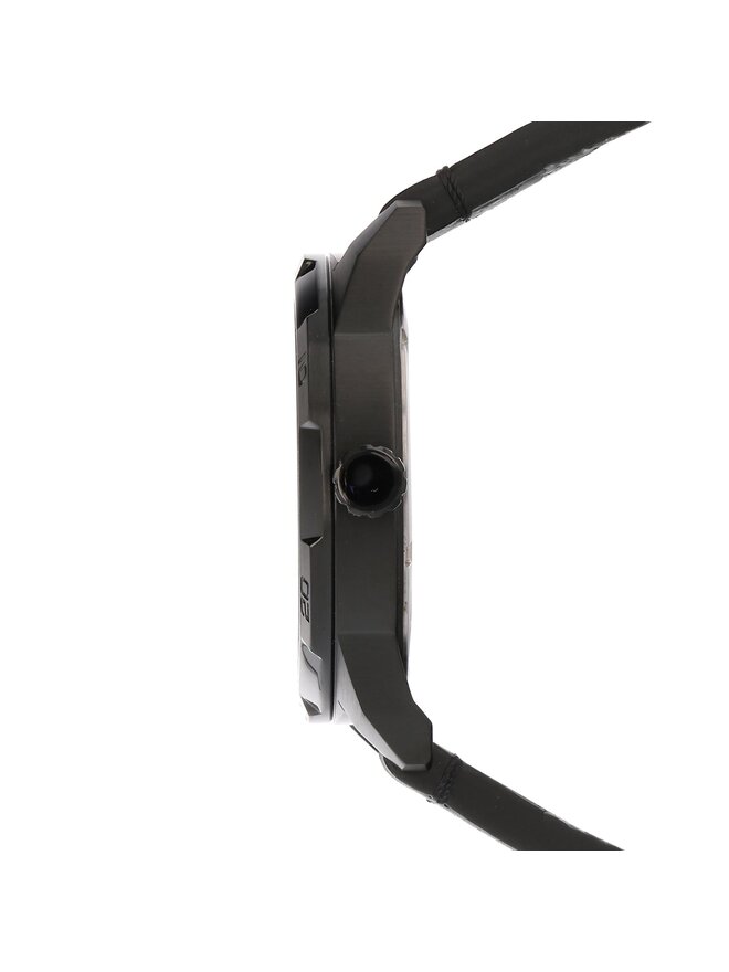 HUGO Pulkstenis Hugo Grip 1530275 Melns