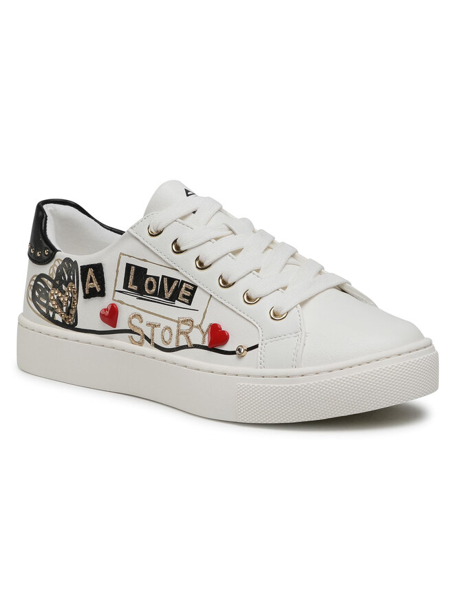 Sneakers Aldo Lovestory 13179184 WeiB eschuhe