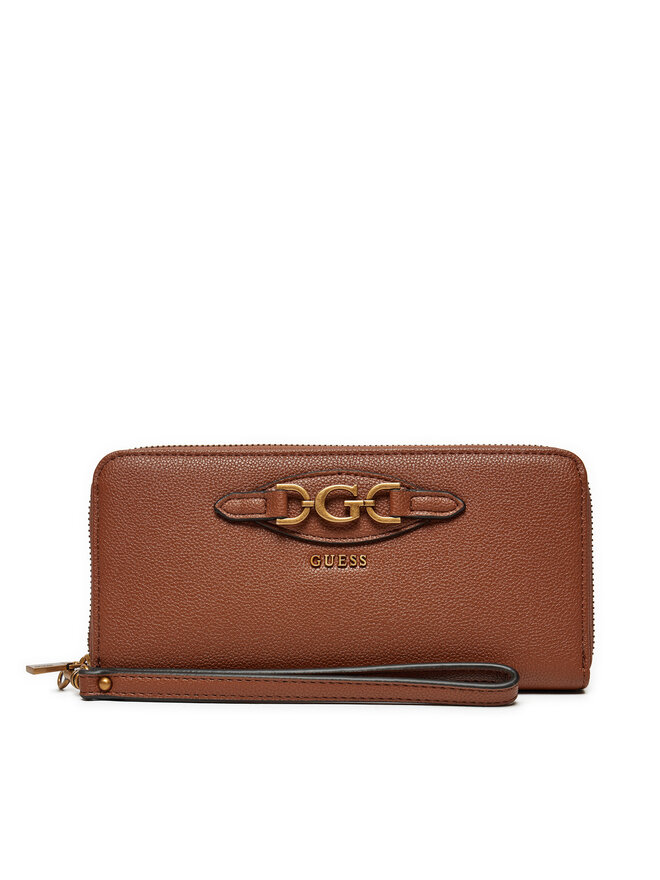 Portafoglio guess marrone top