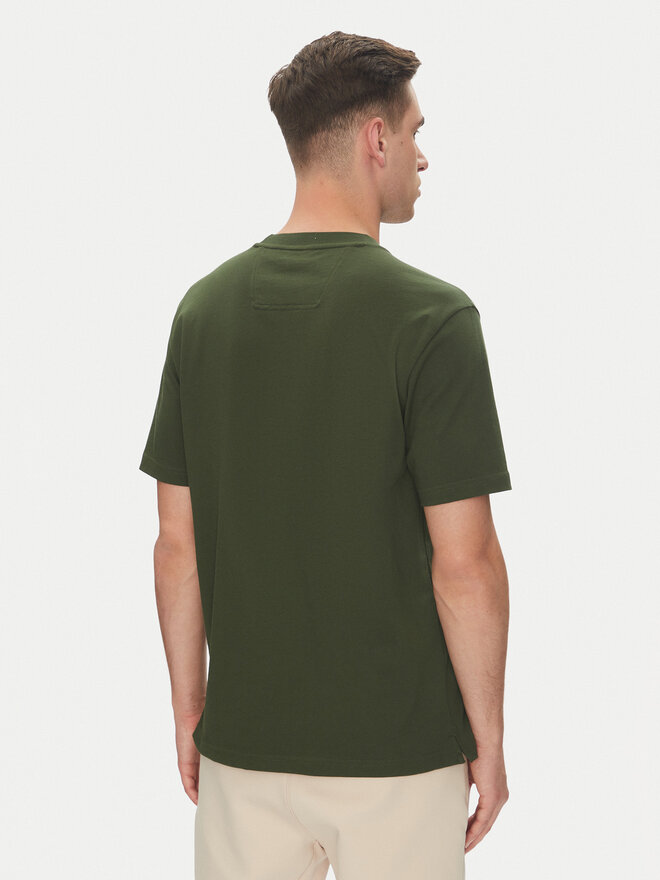 BOSS BOSS Camiseta 50538112 Verde Regular Fit