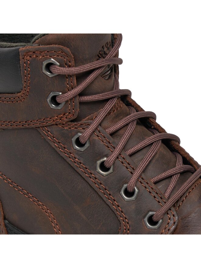 Timberland Schnürstiefeletten Timberland Courma Kid Boot W/ Rand TB0A5XHN9311 Braun