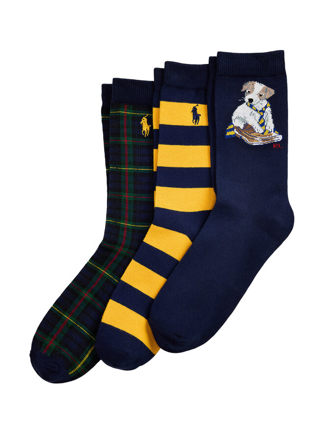 Polo Ralph Lauren Lange Socken Polo Ralph Lauren 444P03154001 Bunt