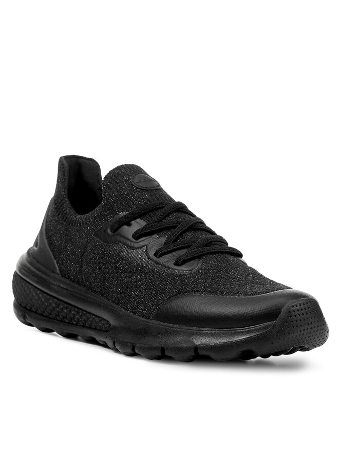 *ちぃ* Sneakersy Geox D Spherica Actif D45THC 07Q7Z C9999 Czarny