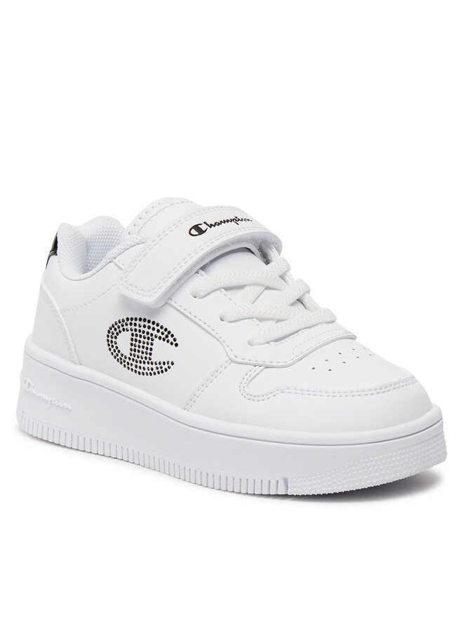 Champion Снікерcи Champion Rebound Platform Glitter G Ps Low Cut Shoe S32830-CHA-WW009 Білий