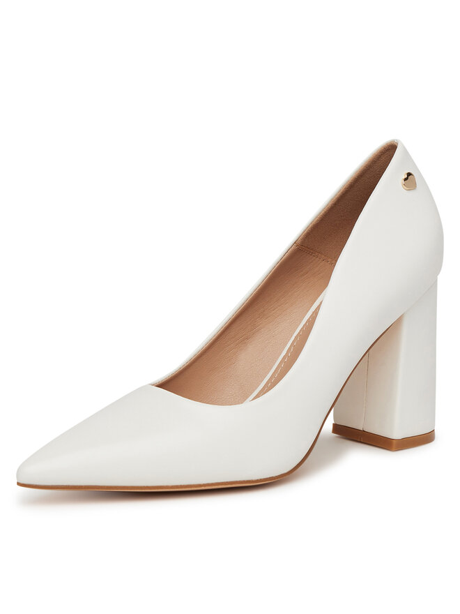 DeeZee Tacones DeeZee KB-008 Blanco