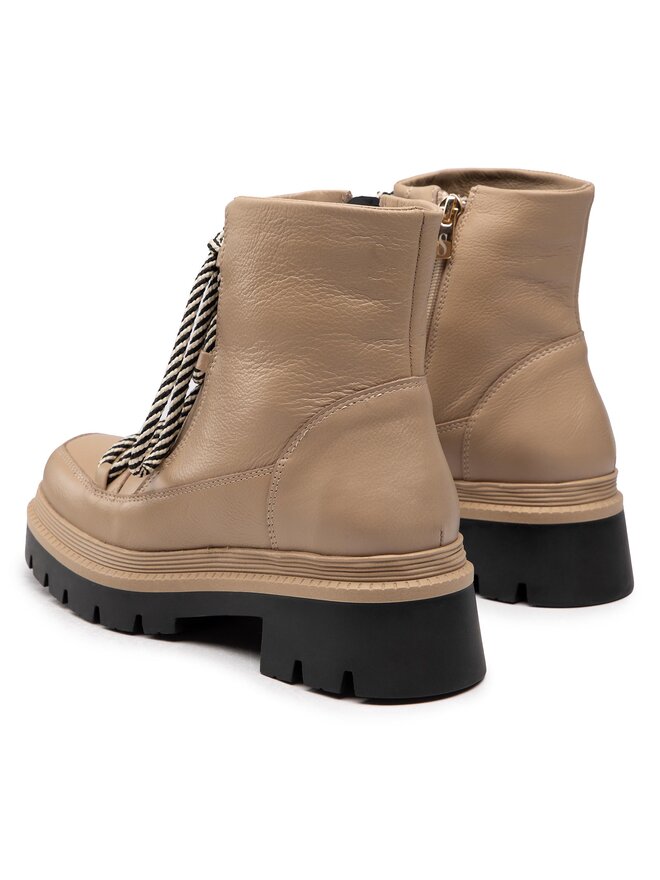 Simple Botki Simple SL-47-02-000069 Beżowy