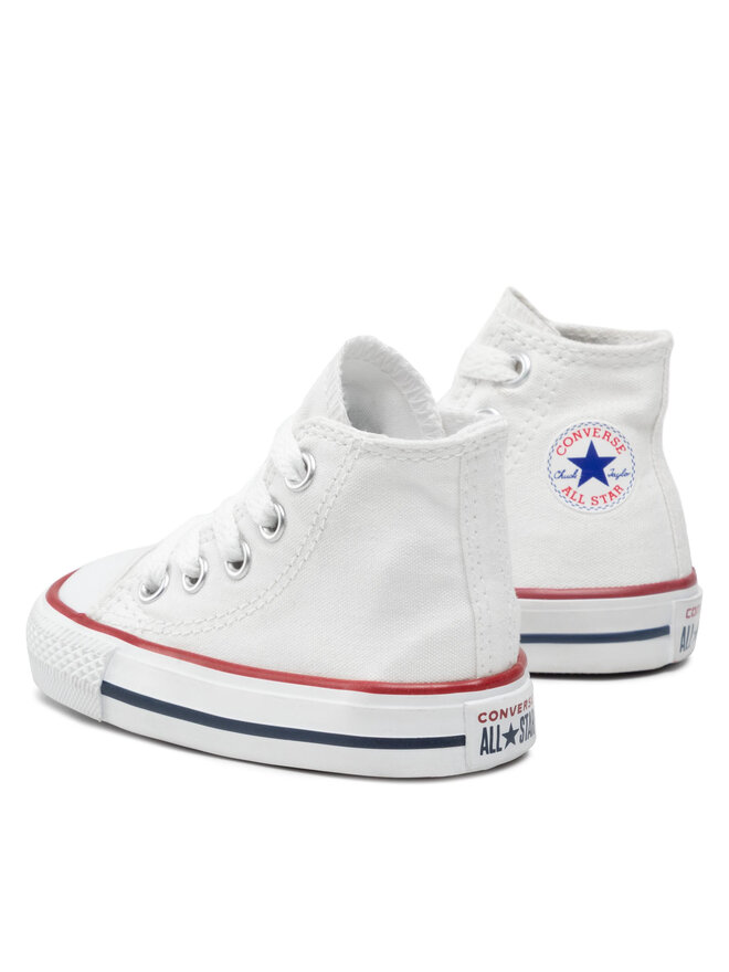 Converse Scarpe da ginnastica Converse Chuck Taylor All Star Hi 7J253C Bianco