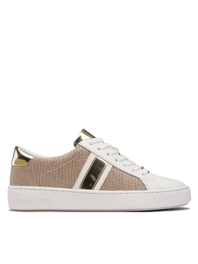 Zapatillas MICHAEL Michael Kors Irving Stripe Lace Up 43R2IRFS2D Oro zapatos.es