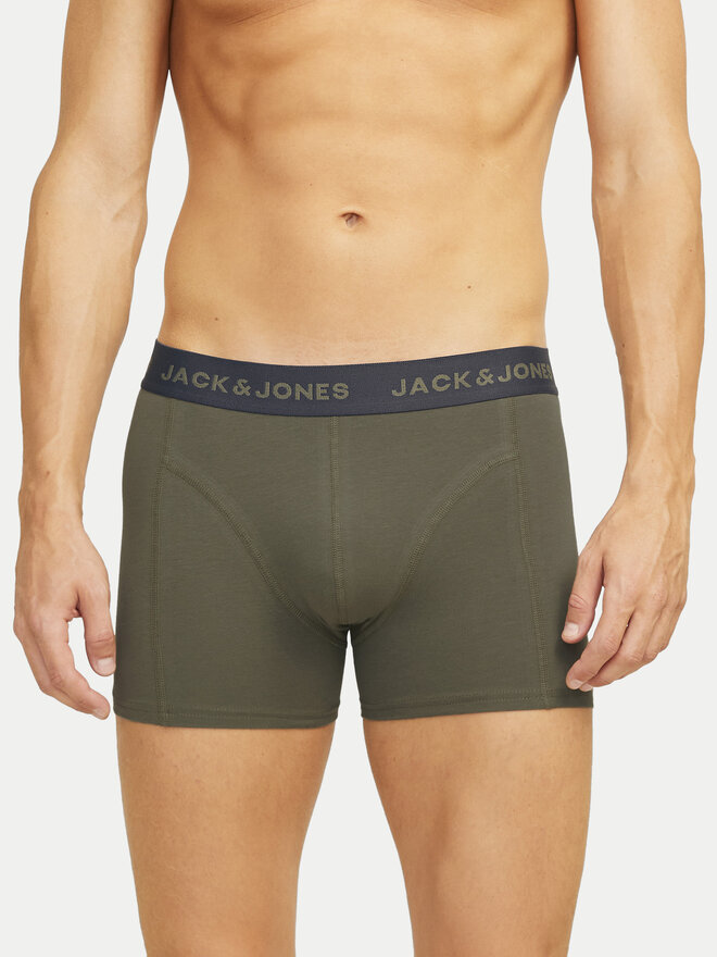 Jack&Jones Jack&Jones Σετ μποξεράκια 3 τμχ Loui 12267052 Πράσινο