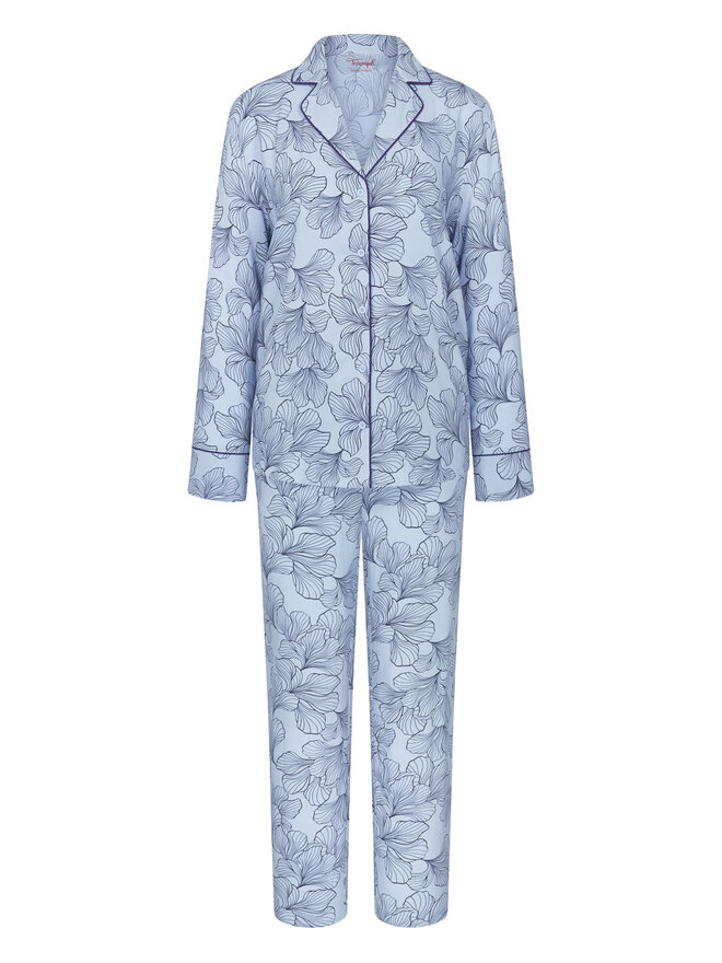 Triumph Triumph Pyjama 10225082 Himmelblau Regular Fit