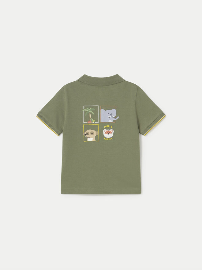 Mayoral Mayoral Pólóing 1108 Zöld Regular Fit