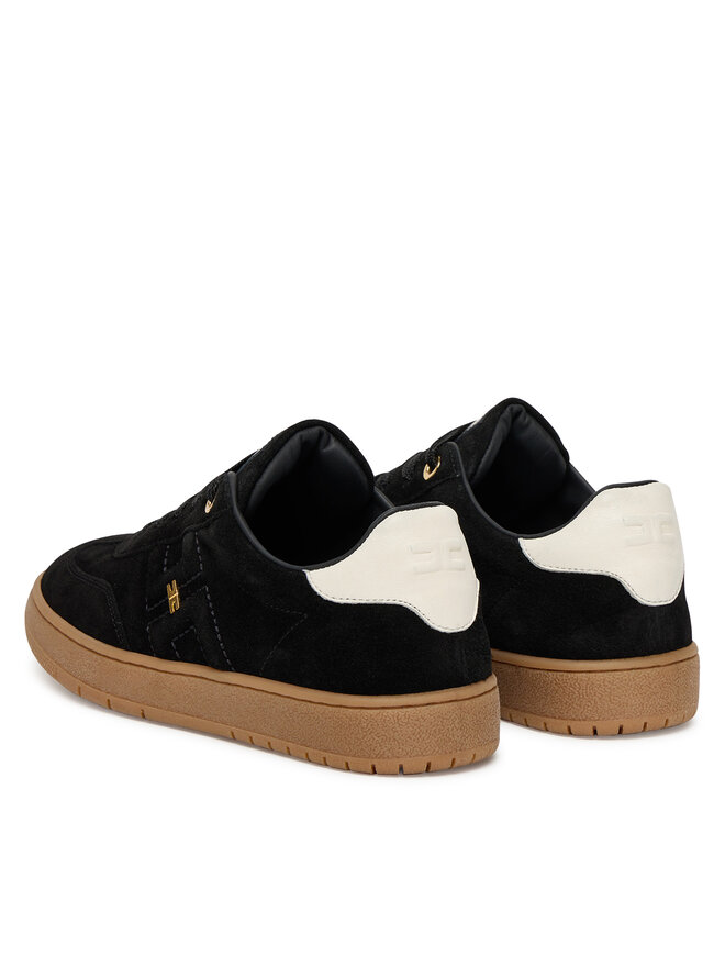 Elisabetta Franchi Αθλητικά Elisabetta Franchi Low Cut Lace Up F4A9-E0340-0071 S Μαύρο