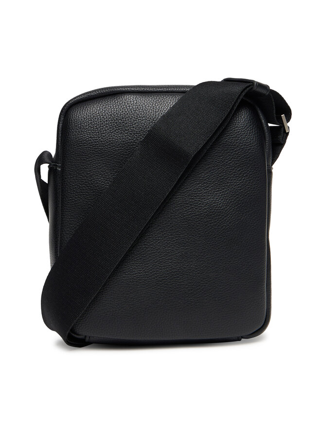 Calvin Klein Плоска сумка Calvin Klein Raised Reporter LV04D3160G Чорний