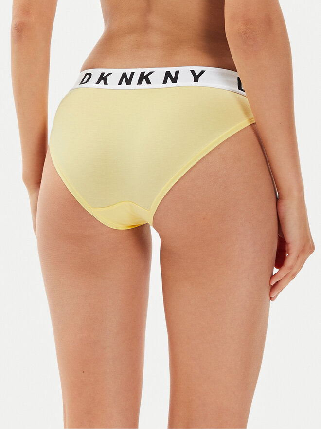 DKNY DKNY Klasične spodnje hlačke DK4513 Rumena