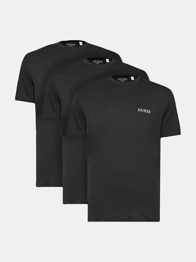 Guess Guess 3er-Set T-Shirts U4YG52 KCAM1 Schwarz Regular Fit