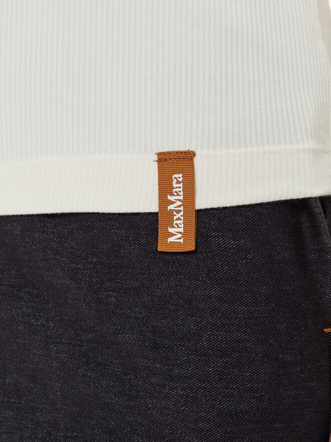 Max Mara Leisure Max Mara Leisure Τοπ Peggi 2426946068 Λευκό Regular Fit