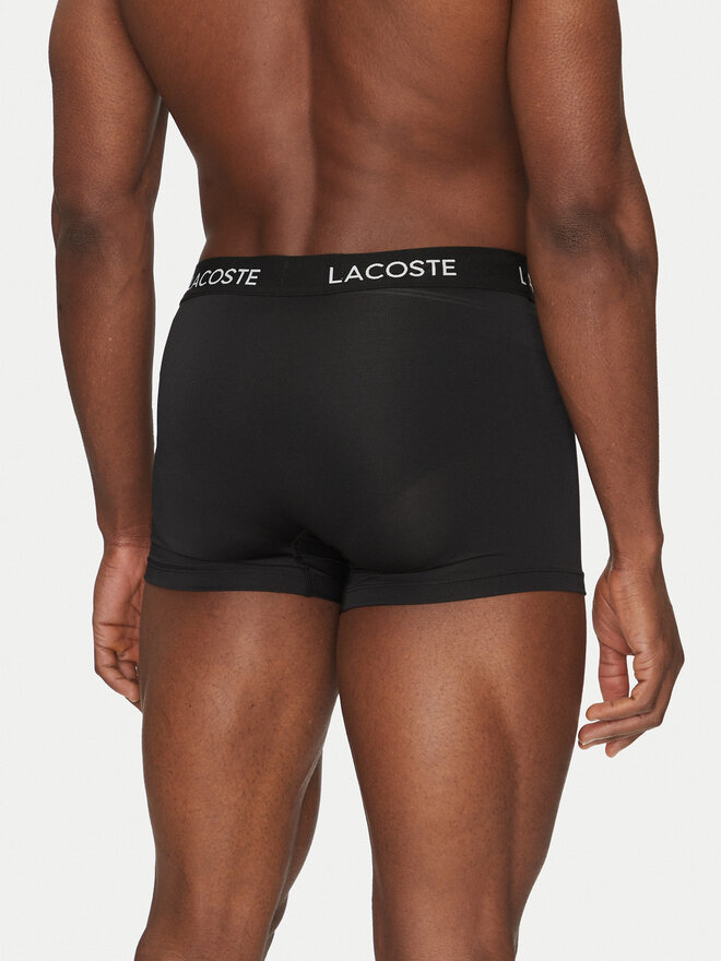 Lacoste Lacoste Set od 3 para bokserica 5H2394 Crna