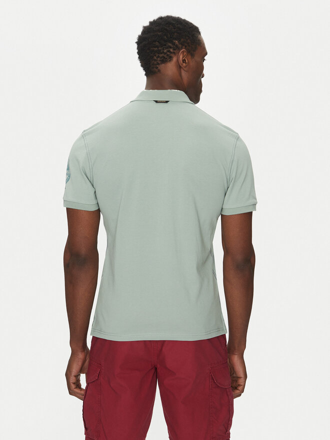 Napapijri Napapijri Poloshirt E-Amundsen NP0A4IN9 Grün Regular Fit