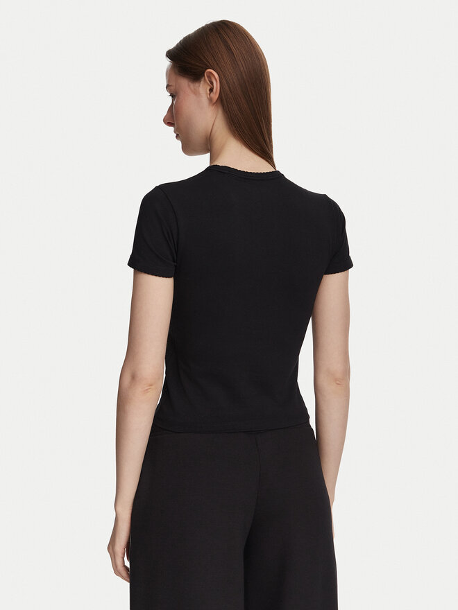 Guess Jeans Guess Jeans T-Shirt W6YI05 K3640 Schwarz Slim Fit