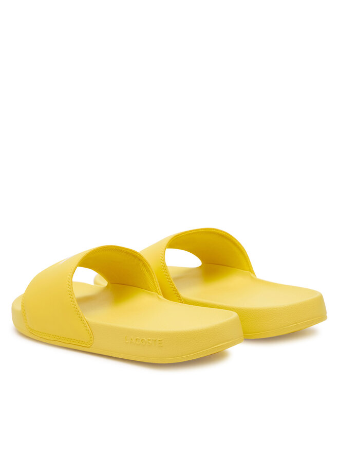 Lacoste Şlapi Lacoste Serve 0.0 7-49CFA0042 Galben