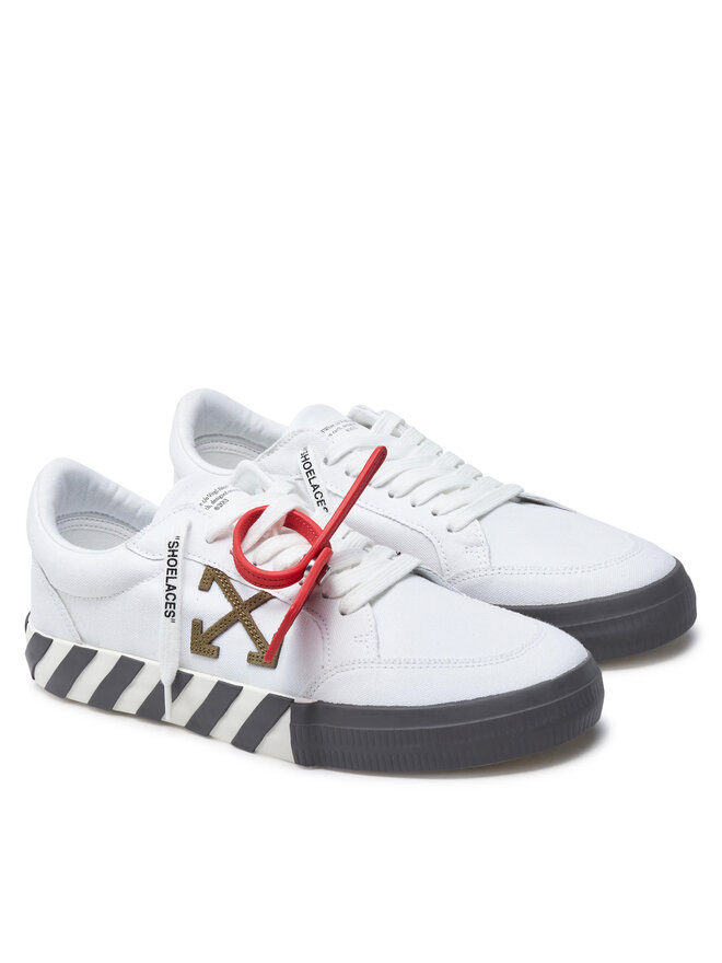 Scarpe sportive Off White OMIA085S23FAB0020107 Bianco escarpe