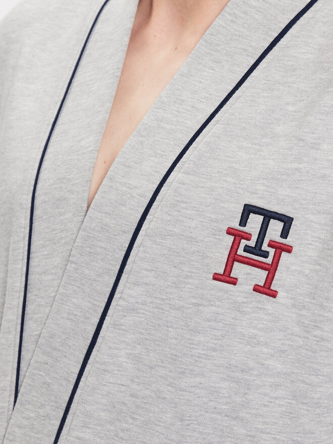 Tommy Hilfiger Tommy Hilfiger Bademantel UM0UM02840 Grau Regular Fit