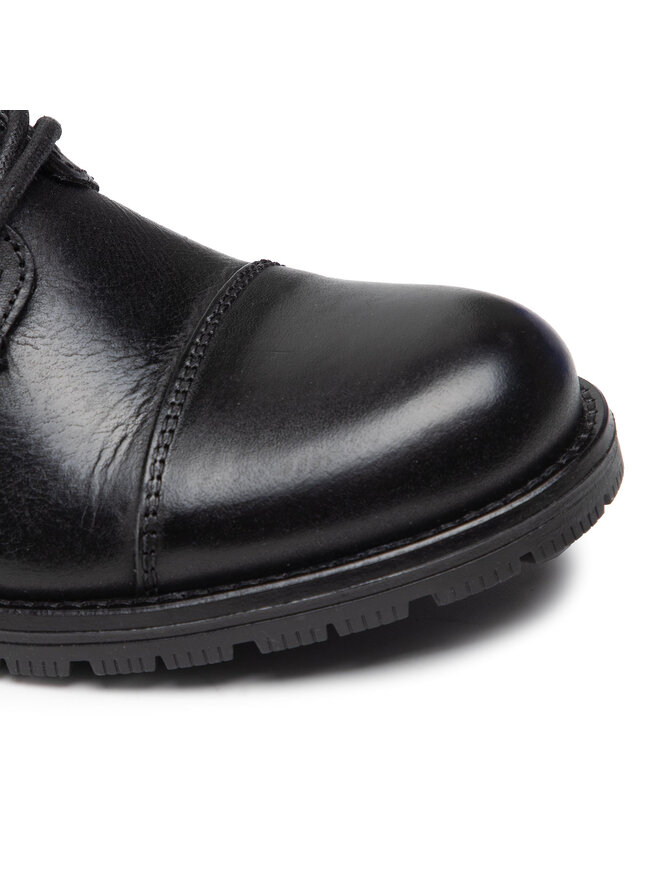 Jack&Jones Kozačky Jack&Jones Jfwalbany 12140935 Černá