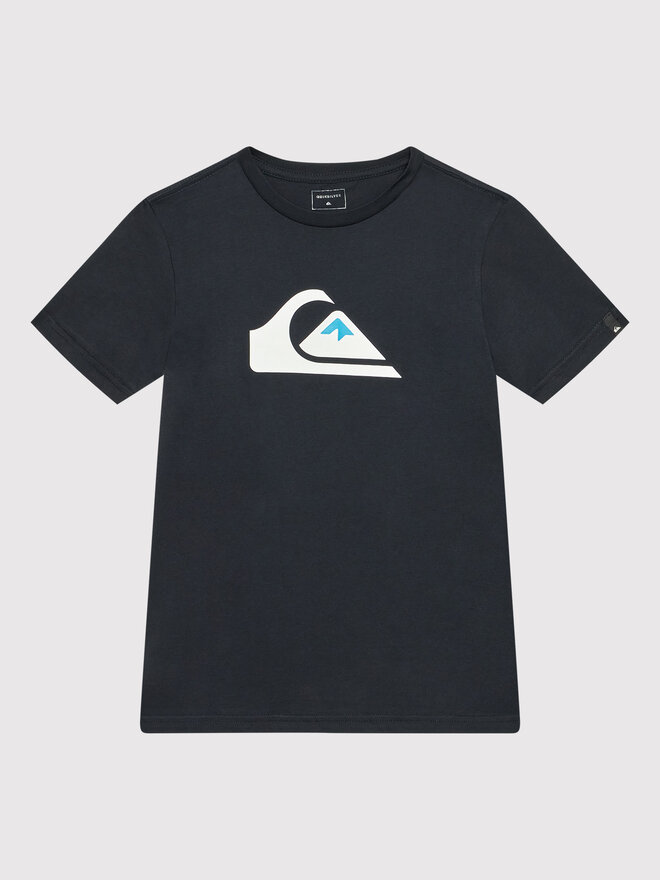 Quiksilver Quiksilver Marškinėliai Comp Logo EQBZT04369 Juoda Regular Fit