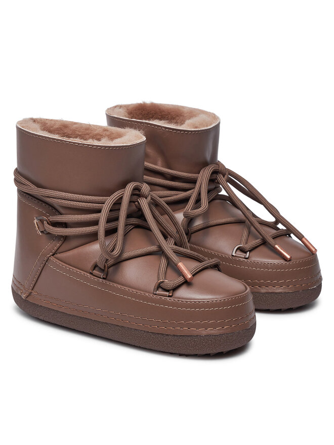 Inuikii Stivali da neve Inuikii Full Leather 75101-087 Marrone