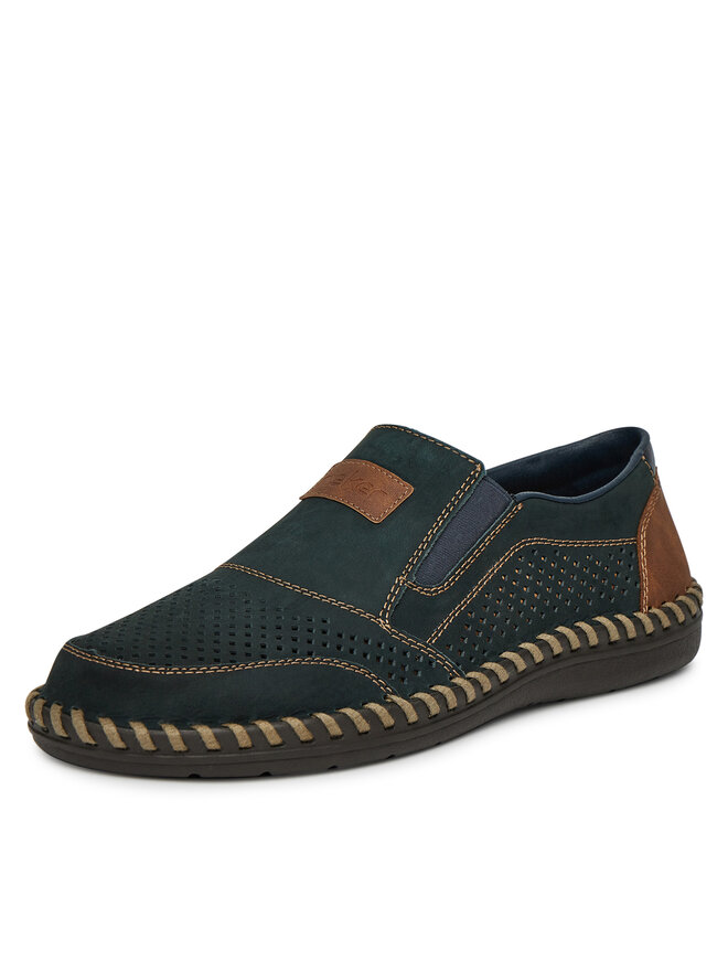 Rieker Halbschuhe Rieker B2466-14 Dunkelblau