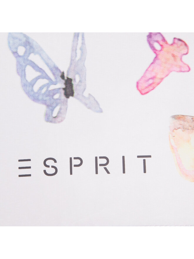 Esprit Dáždnik Esprit Long Ac Butterfly 58607 Biela