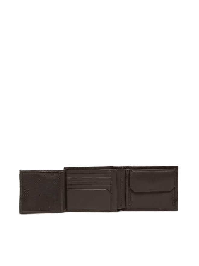 Calvin Klein Duży Portfel Męski Calvin Klein Warmth Trifold 10Cc W/Coin L K50K507969 Brązowy