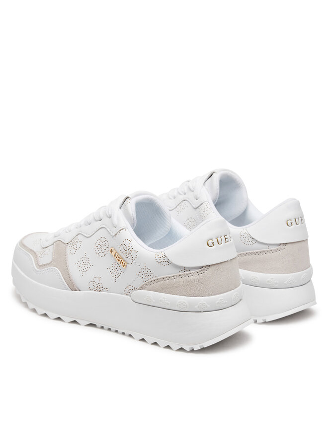 Guess Сникърси Guess FLPVI3 LEL12 Бял