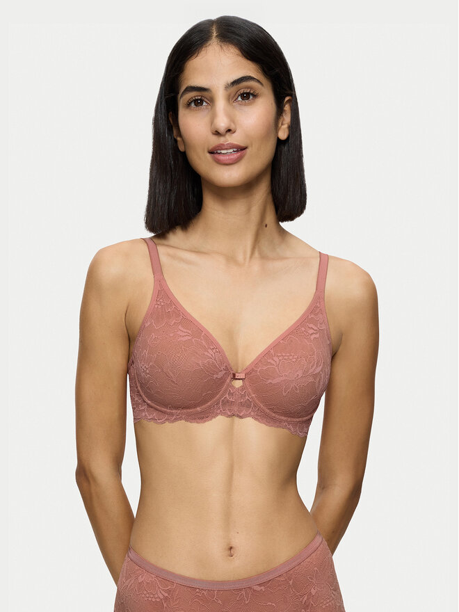 Triumph Triumph Grudnjak sa žicom Amourette Charm 10214458 Narančasta