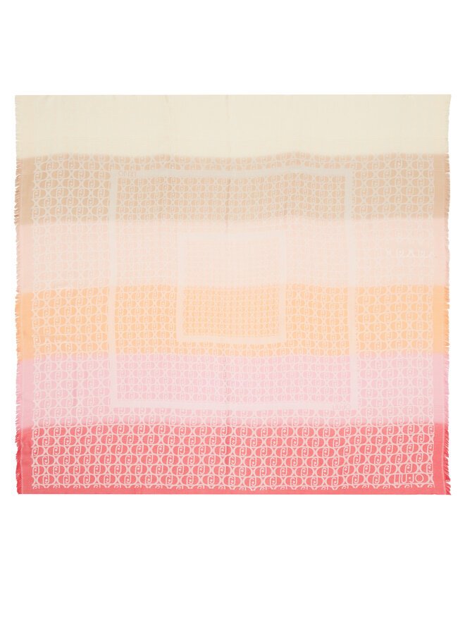 Liu Jo Fular Liu Jo Square Jacquard Mo 2A4003 T0300 Rosa