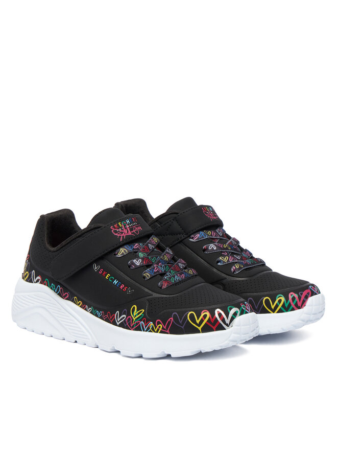 Skechers Снікерcи Skechers Uno Lite 314091L BKMT Чорний