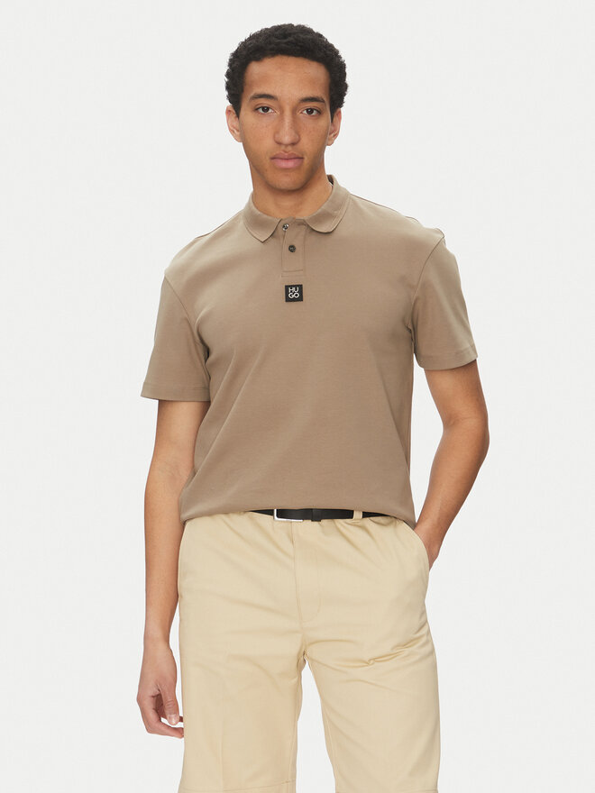 HUGO HUGO Poloshirt Deabono_D 50517638 Braun Regular Fit