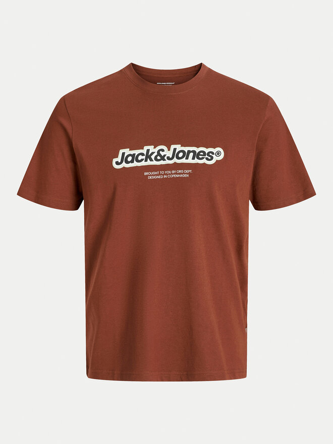 Jack&Jones Jack&Jones Majica Vesterbro 12265740 Rjava Relaxed Fit