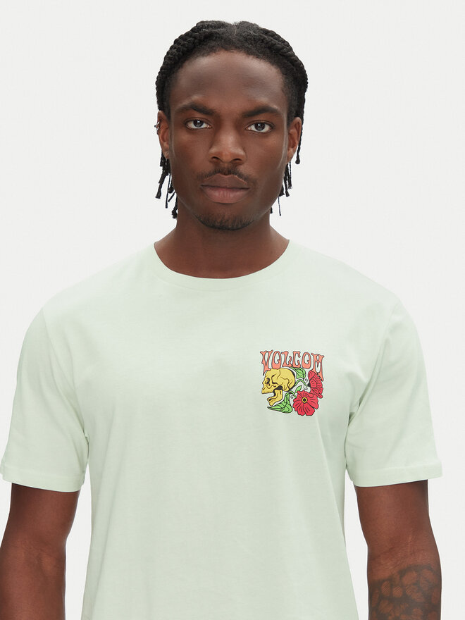 Volcom Volcom Camiseta Tooflow A3512551 Verde Classic Fit